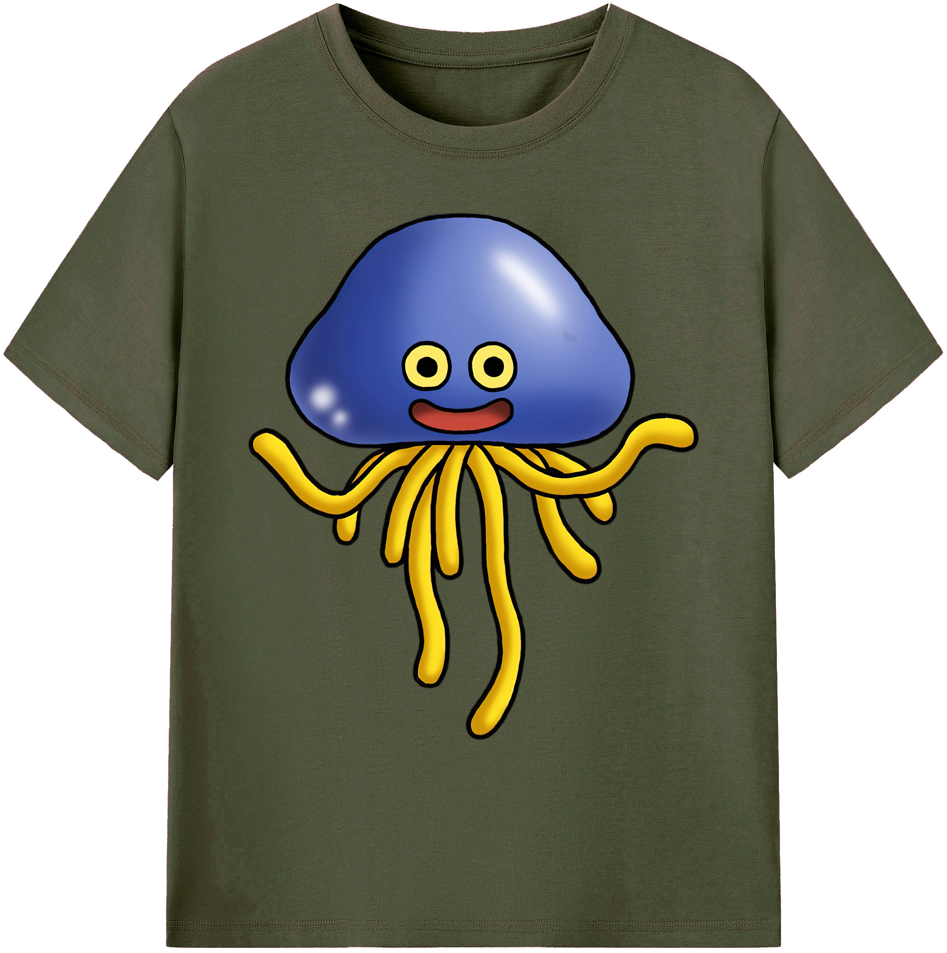 （画像用） ドラゴンクエスト Doragon Kuesuto Dragon Quest 綿100％ メンズ半袖Tシャツ｜肌触りやわらか＆通気性